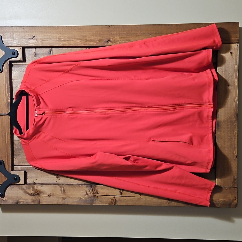 Velocity Red Rebel Flared Fill Zip Jacket Size 1X